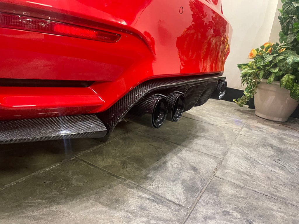 CT CARBON Splitter BMW M4 (F83) CONVERTIBLE FULL CARBON FIBRE KIT - V1