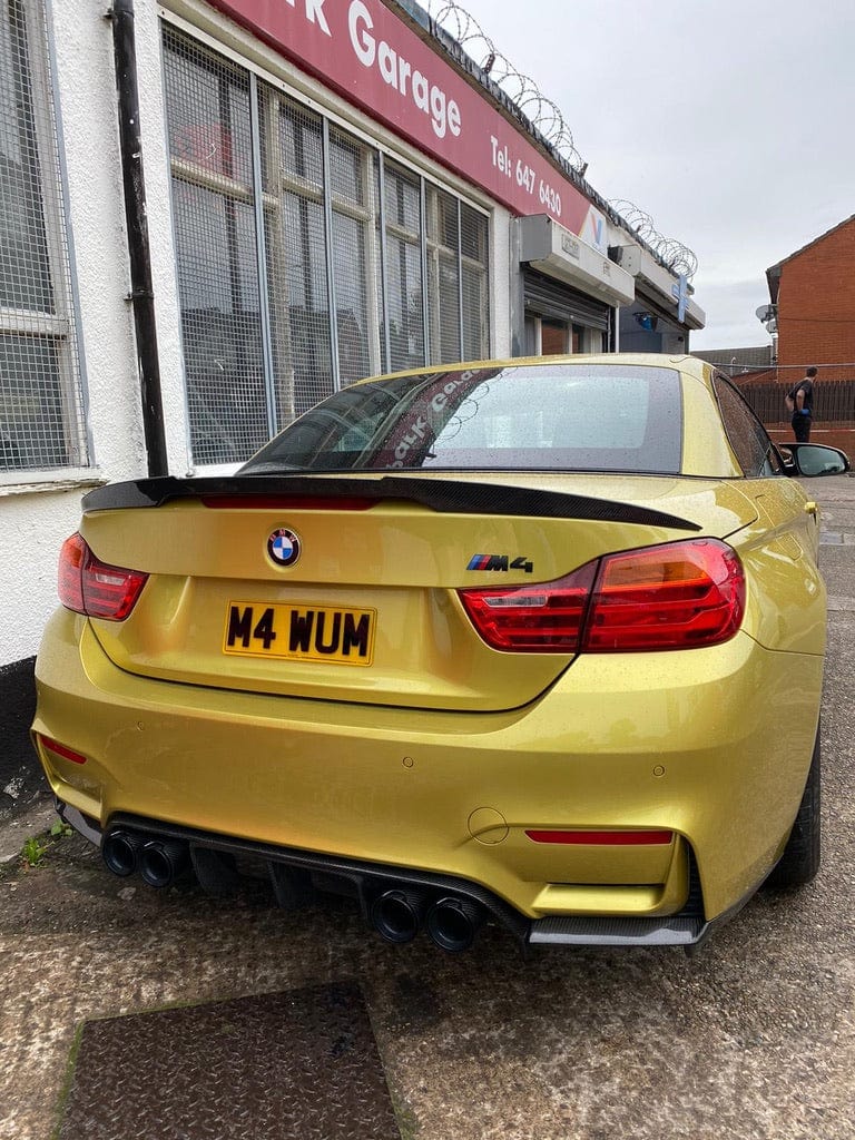 CT CARBON Splitter BMW M4 (F83) CONVERTIBLE FULL CARBON FIBRE KIT - V1